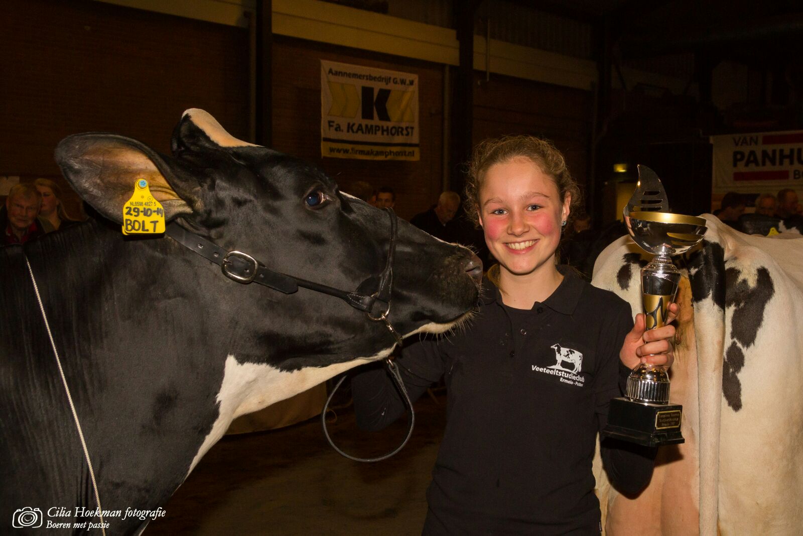 Isabel met kampioen